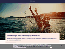 Tablet Screenshot of nordeainvest.dk